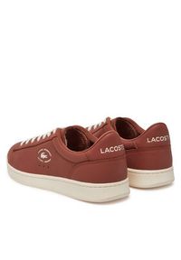Lacoste Sneakersy 7-49SMA0032 Brązowy. Kolor: brązowy. Materiał: skóra #5
