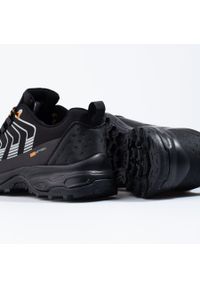 DK - Dk buty trekkingowe męskie Softshell czarne białe. Kolor: biały, wielokolorowy, czarny. Materiał: softshell #4