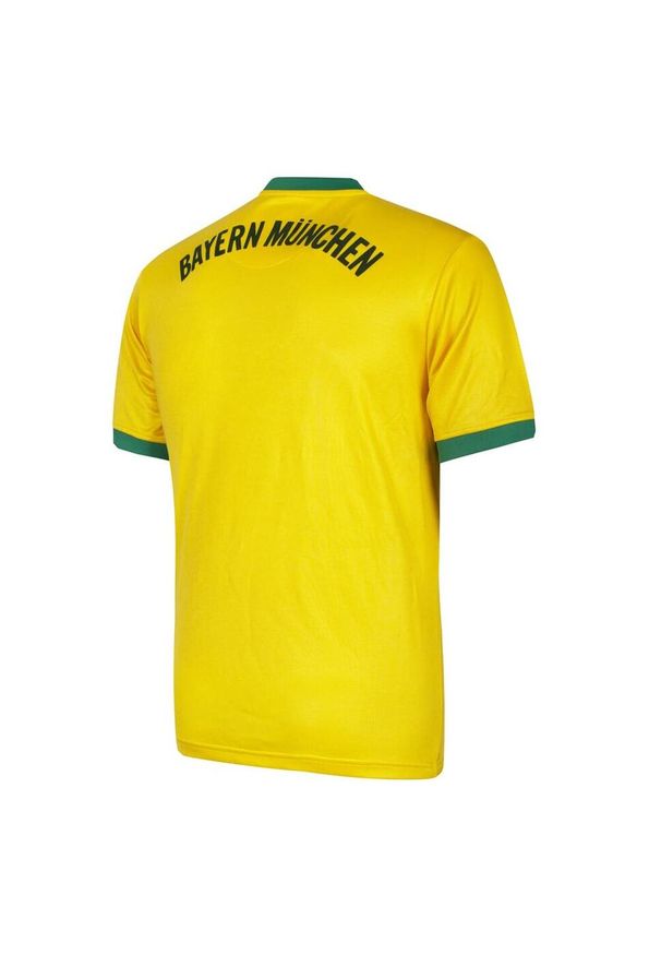 COPA FOOTBALL - Koszulka piłkarska retro Męska Bayern Monachium 1985 – 86. Kolor: żółty. Sport: piłka nożna