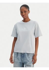 Reebok T-Shirt Suzie RK25505CCW Błękitny Relaxed Fit. Kolor: niebieski. Materiał: bawełna #1