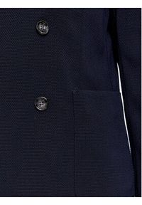 BOSS - Boss Marynarka 50497271 Granatowy Slim Fit. Kolor: niebieski. Materiał: wełna #2