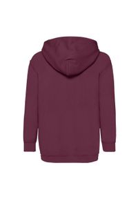 FRUIT OF THE LOOM - Bluza Z Kapturem Dla Dzieci. Typ kołnierza: kaptur. Kolor: czerwony, wielokolorowy, brązowy