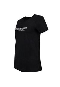Emporio Armani Underwear T-Shirt EW000408 AF10881 UC001 Czarny Regular Fit. Kolor: czarny. Materiał: bawełna #3