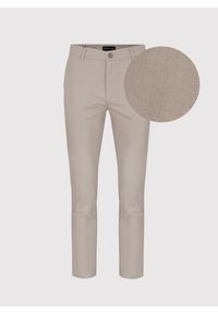 PAKO LORENTE – Męskie spodnie w kolorze beżowym P24SF-WX-001-E-S- Pako Lorente. Kolor: beżowy. Materiał: elastan, bawełna #1