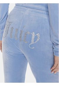 Juicy Couture Spodnie dresowe Tina JCAPW045 Fioletowy Regular Fit. Kolor: fioletowy. Materiał: syntetyk #5