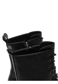 TwinSet - TWINSET Trapery 242TCP054 Czarny. Kolor: czarny. Materiał: skóra #6