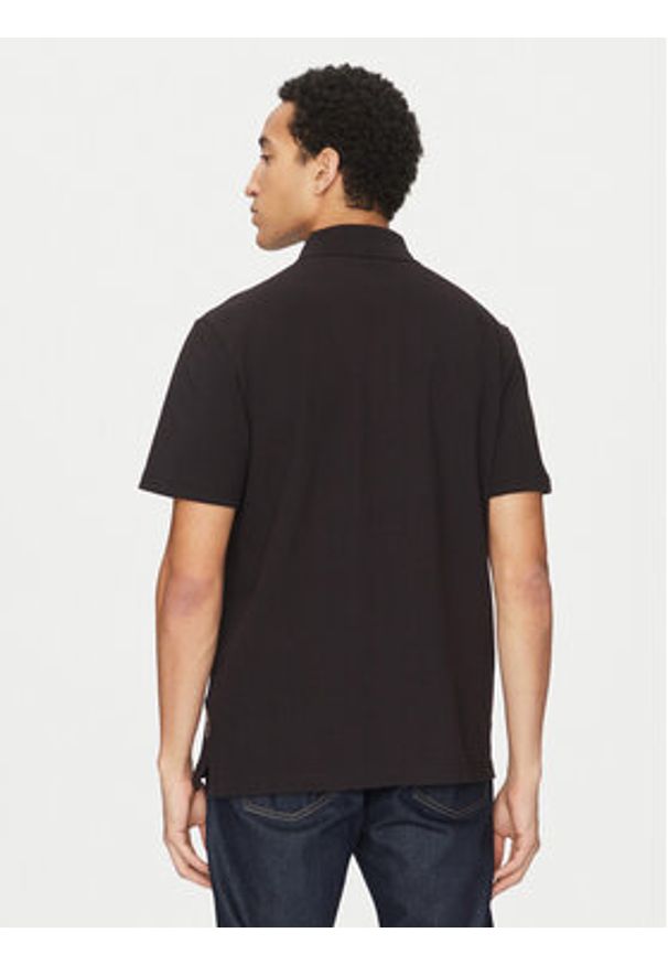 Just Cavalli Polo 78OAGT01 Czarny Regular Fit. Typ kołnierza: polo. Kolor: czarny. Materiał: bawełna
