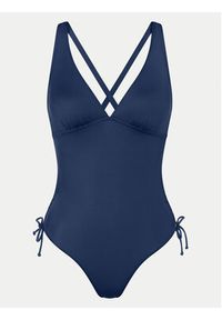 Triumph Strój kąpielowy Summer Mix & Match 10214864 Granatowy. Kolor: niebieski. Materiał: syntetyk #4