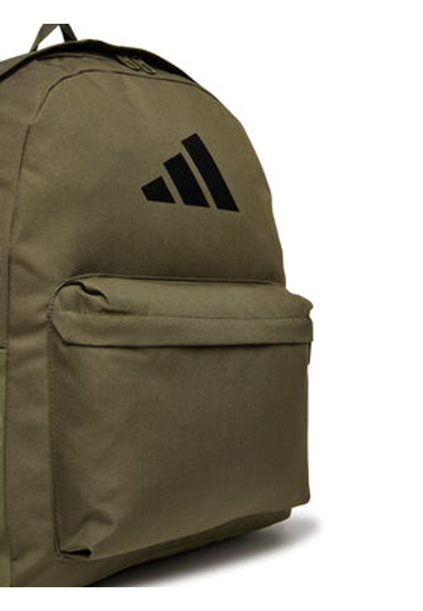 Adidas - adidas Plecak C-CLSC BARS BP IS7051 Khaki. Kolor: brązowy. Materiał: poliester