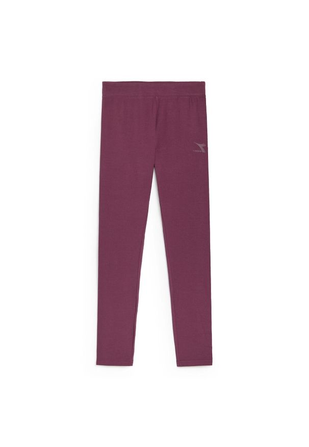 Diadora - Legginsy damskie DIADORA L.LEGGINGS CORE. Kolor: fioletowy
