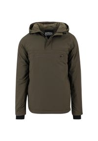 Urban Classics - Parka Urban Classic ded pull over. Kolor: zielony. Sezon: zima #1