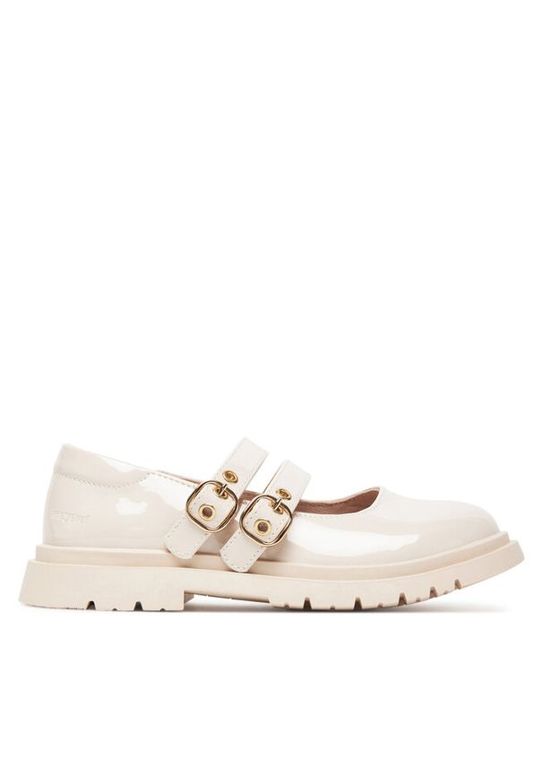 Półbuty Mayoral. Kolor: kremowy