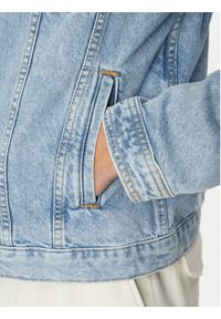 TOMMY HILFIGER - Tommy Hilfiger Kurtka jeansowa MW0MW38956 Niebieski Regular Fit. Kolor: niebieski. Materiał: bawełna #4
