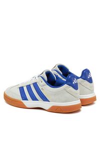 Adidas - adidas Buty halowe Spezialist JS0240 Szary. Kolor: szary. Materiał: skóra, zamsz