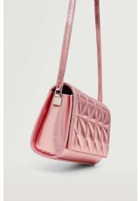 mango - Mango torebka Claires kolor różowy. Kolor: różowy. Rodzaj torebki: na ramię #4