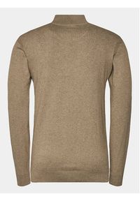 INDICODE Sweter Liliamos 35-698 Beżowy Regular Fit. Kolor: beżowy. Materiał: bawełna #3