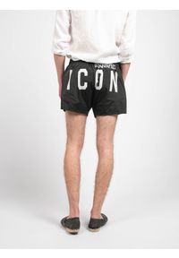 DSQUARED2 - Dsquared2 Kąpielówki "Icon" | D7B643470 | Mężczyzna | Czarny. Kolor: czarny. Materiał: elastan, poliamid #4
