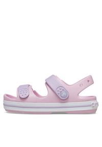 Crocs Sandały Crocband Cruiser Sandal T Kids 209424 Różowy. Kolor: różowy #2