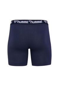 Bokserki męskie 2-pak Hummel Boxers granatowe. Kolor: niebieski