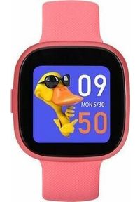 GARETT - Smartwatch Garett Kids Fit Różowy (Kids Fit Pink). Rodzaj zegarka: smartwatch. Kolor: różowy #1