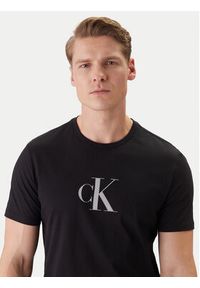 Calvin Klein T-Shirt LV04RF853G Czarny Regular Fit. Kolor: czarny. Materiał: bawełna #4