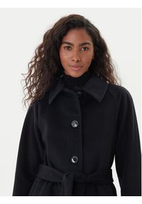 Lauren Ralph Lauren - LAUREN RALPH LAUREN Płaszcz wełniany 297P04140001 Czarny Regular Fit. Kolor: czarny. Materiał: syntetyk #3