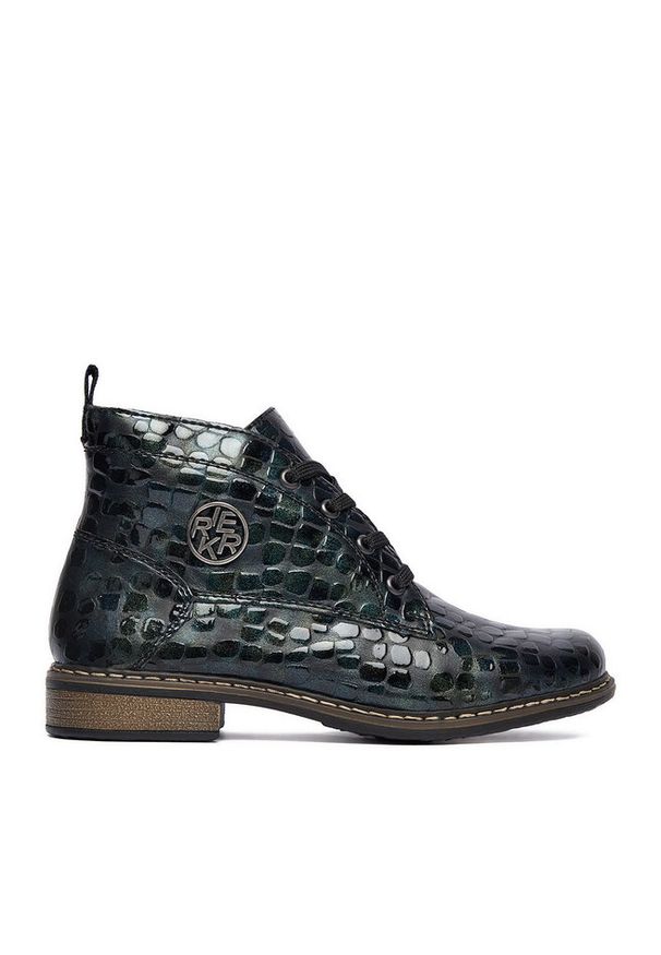 Trzewiki Rieker. Kolor: zielony