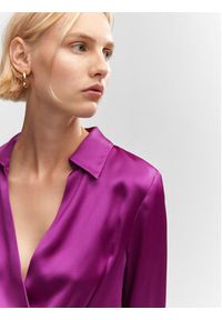 mango - Mango Sukienka elegancka Pesto 57054433 Fioletowy Regular Fit. Kolor: fioletowy. Materiał: syntetyk. Styl: elegancki #6