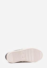 Born2be - Czarne Półbuty Typu Mokasyny Ozdobione Plecionką Thalalin. Okazja: na co dzień. Kolor: czarny. Materiał: jeans. Wzór: aplikacja. Styl: klasyczny, casual, elegancki #4