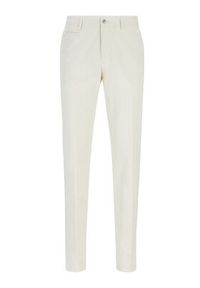 BOSS - Boss Chinosy Broad1-W 50447070 Beżowy Slim Fit. Kolor: beżowy. Materiał: bawełna #4