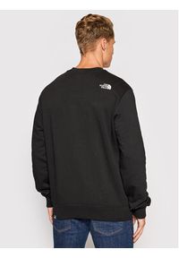 The North Face Bluza Drew Peak Crew NF0A4SVR Czarny Regular Fit. Kolor: czarny. Materiał: bawełna