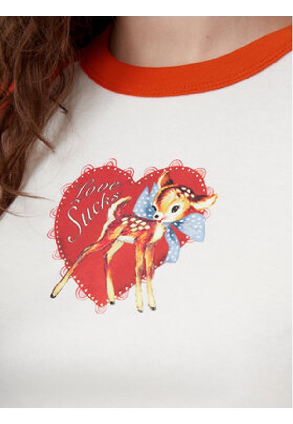 Hugo - HUGO T-Shirt Dorra 50533973 Pomarańczowy Regular Fit. Kolor: pomarańczowy. Materiał: bawełna