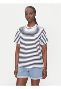 JOOP! Jeans T-Shirt Teele 30046131 Granatowy Regular Fit. Kolor: niebieski. Materiał: bawełna