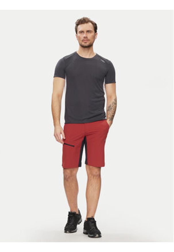 CMP Szorty sportowe 33T6667 Brązowy Active Fit. Kolor: brązowy. Materiał: syntetyk