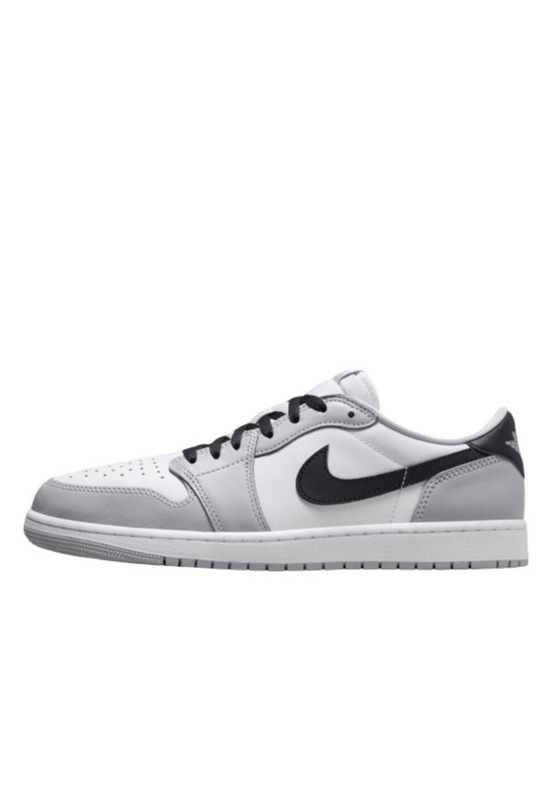 Buty do chodzenia dla dorosłych Air Jordan 1 Low OG Barons. Kolor: szary. Sport: turystyka piesza