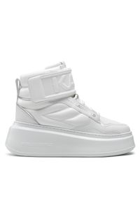 Karl Lagerfeld - KARL LAGERFELD Sneakersy KL63555 Biały. Kolor: biały. Materiał: skóra #1