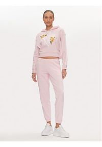 Guess Bluza Zoey V4GQ04 KC6V1 Różowy Regular Fit. Kolor: różowy. Materiał: bawełna #2