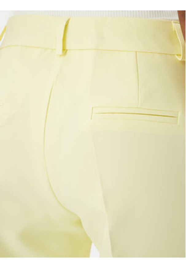 Maryley Spodnie materiałowe 26EB52Z/43LE Żółty jasny Regular Fit. Kolor: żółty. Materiał: syntetyk