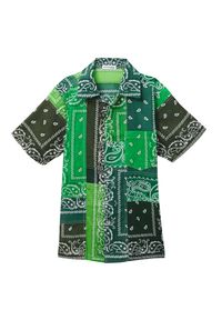 ARIZONA LOVE - Zielona koszula Bowling. Kolor: zielony. Materiał: bawełna. Wzór: paisley #2