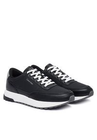 Calvin Klein Sneakersy City Runner Laceup Lth Mix HM0HM02214 Czarny. Kolor: czarny. Materiał: skóra #3