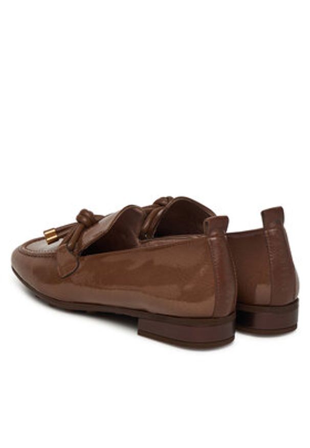 Hispanitas Loafersy HI254292 Brązowy. Kolor: brązowy. Materiał: skóra