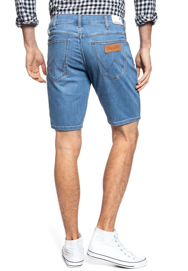 Wrangler - SPODENKI WRANGLER 5 POCKET SHORT EL ZONDA W14CQ1158 112126613. Materiał: jeans
