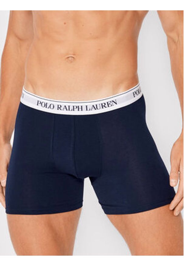 Polo Ralph Lauren Komplet 3 par bokserek 714830300035 Granatowy. Kolor: niebieski. Materiał: bawełna