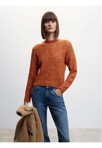 mango - Sweter Mango. Kolor: pomarańczowy #1