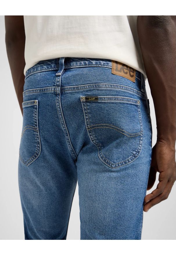 Lee - MESKIE SPODNIE LEE RIDER BLUE JAY 112371199