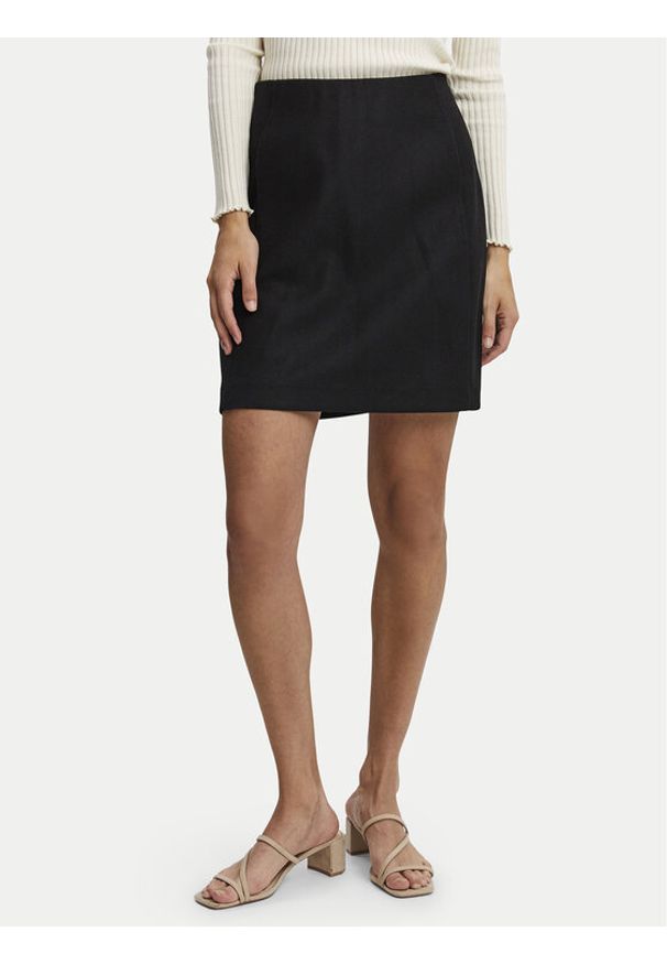 Vero Moda Spódnica ołówkowa Fortuneallison 10253954 Czarny Slim Fit. Kolor: czarny. Materiał: syntetyk