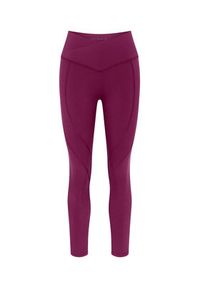 Triumph Legginsy Cardio 10217851 Bordowy Slim Fit. Kolor: czerwony. Materiał: syntetyk #6