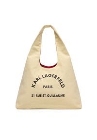 Karl Lagerfeld - KARL LAGERFELD Torebka B1W50015 Beżowy. Kolor: beżowy #1