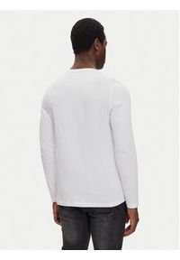 Brave Soul Longsleeve MLT-69PRAGUEM Biały Regular Fit. Kolor: biały. Materiał: bawełna. Długość rękawa: długi rękaw #3