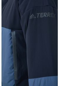 adidas TERREX kurtka sportowa puchowa Myshelter kolor niebieski. Kolor: niebieski. Materiał: puch. Sezon: zima #6